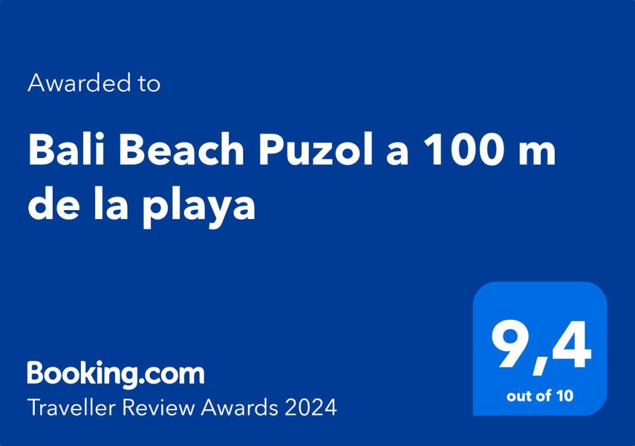 Bali Beach Puzol Relax Cerca De Valencia A 100 M De La Playa Con Ac Esterno foto